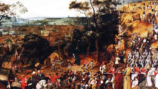 pieter brueghel lit by Hogarth Lighting at National Trust property