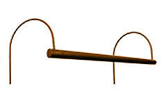 pencil picture light finishes antique bronze