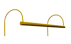 pencil picture light finishes old gold